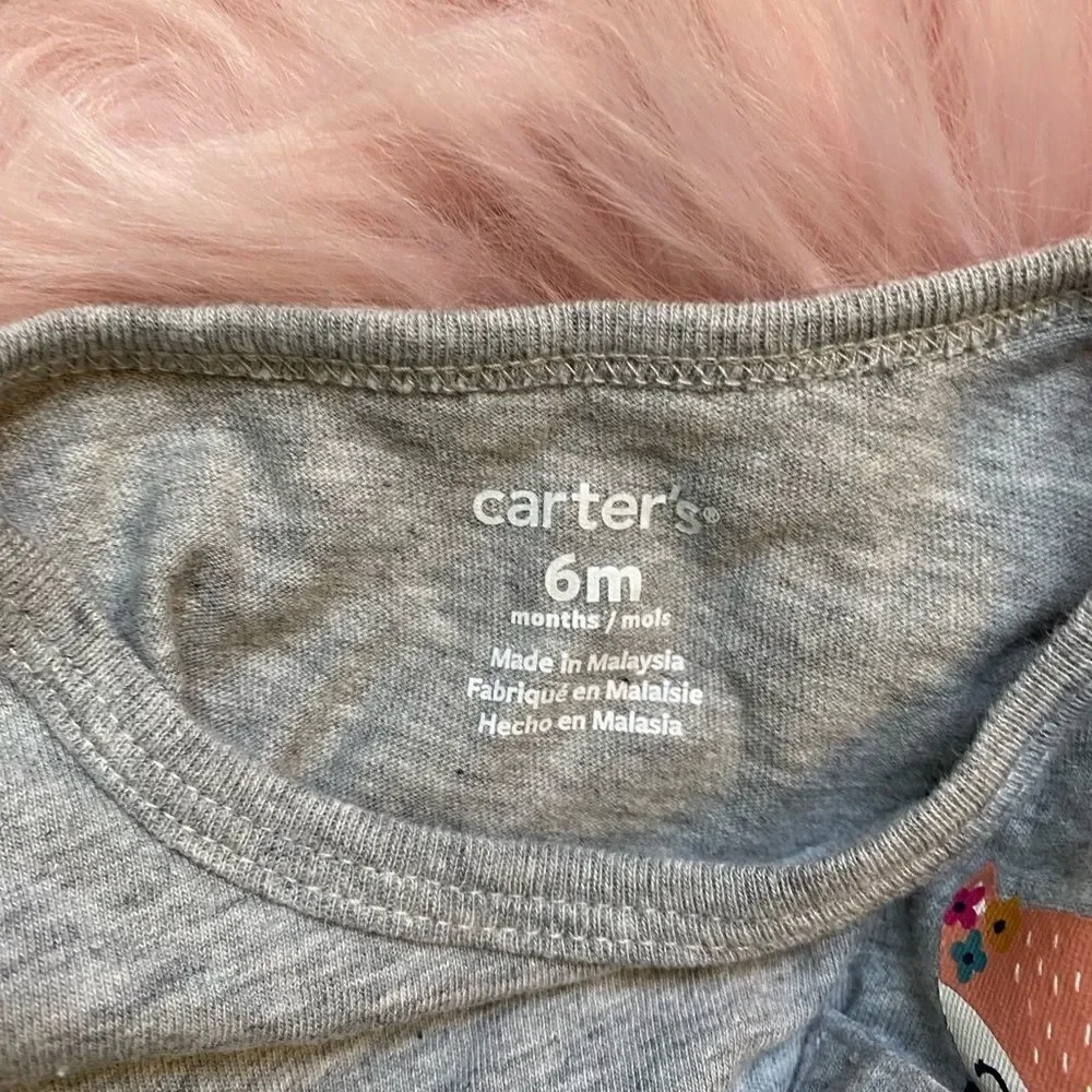 Carter’s 6 month fox pants and shirt